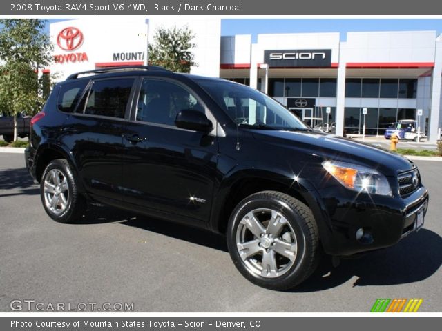 2008 Toyota RAV4 Sport V6 4WD in Black