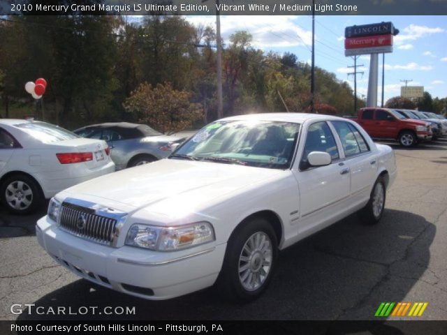 2010 Mercury Grand Marquis LS Ultimate Edition in Vibrant White