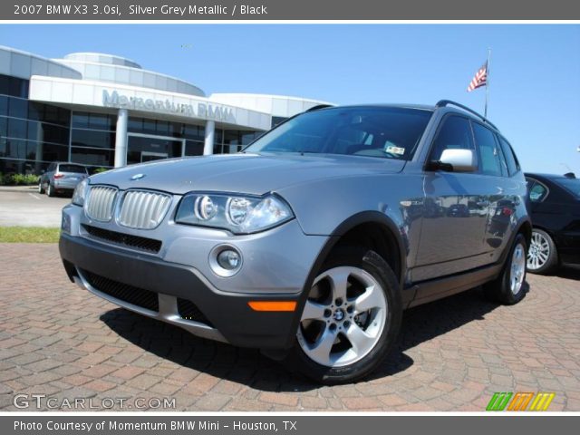 2007 BMW X3 3.0si in Silver Grey Metallic