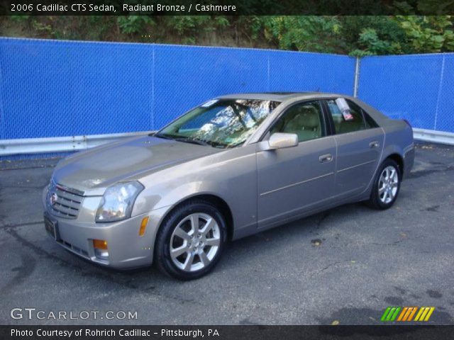 2006 Cadillac CTS Sedan in Radiant Bronze