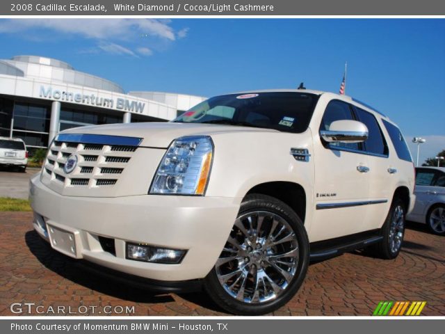 2008 Cadillac Escalade  in White Diamond