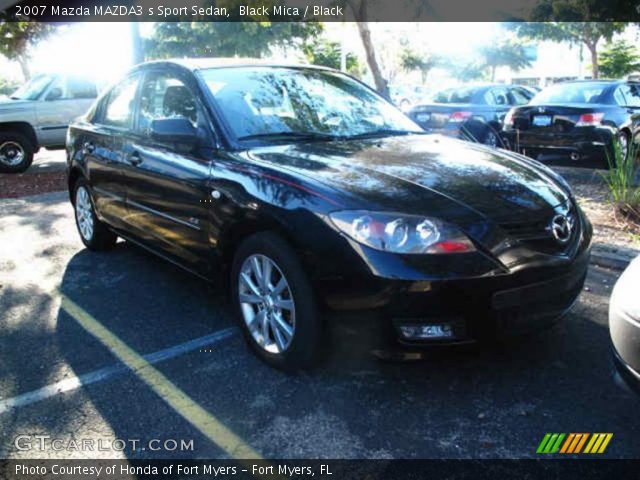 2007 Mazda MAZDA3 s Sport Sedan in Black Mica