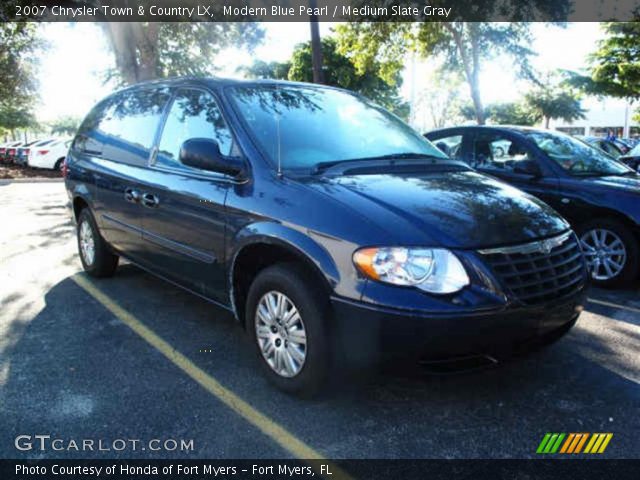 2007 Chrysler Town & Country LX in Modern Blue Pearl
