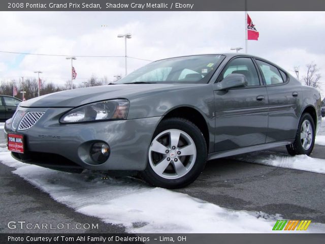 2008 Pontiac Grand Prix Sedan in Shadow Gray Metallic