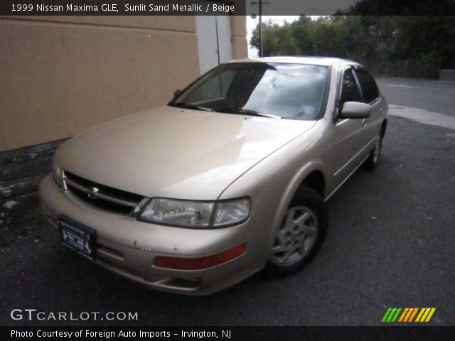 1999 Nissan Maxima GLE in Sunlit Sand Metallic