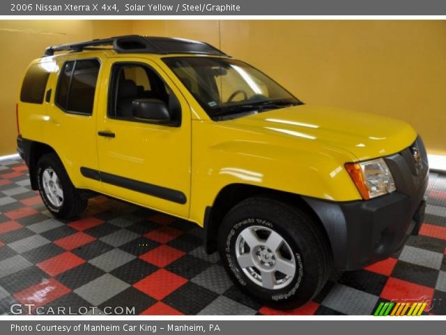 2006 Nissan Xterra X 4x4 in Solar Yellow