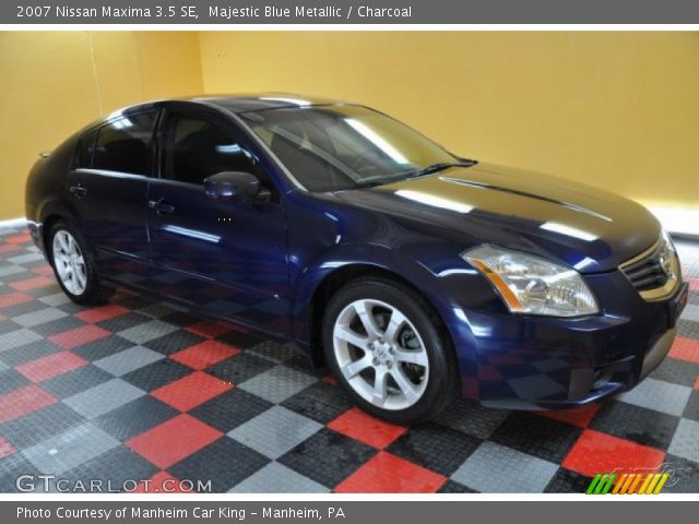 2007 Nissan Maxima 3.5 SE in Majestic Blue Metallic