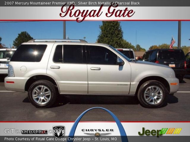 2007 Mercury Mountaineer Premier AWD in Silver Birch Metallic