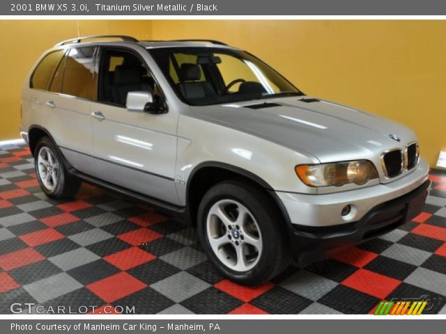 2001 BMW X5 3.0i in Titanium Silver Metallic
