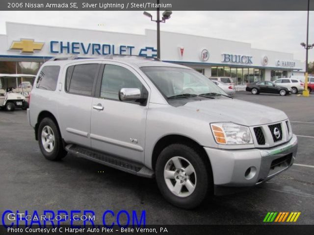 2006 Nissan Armada SE in Silver Lightning