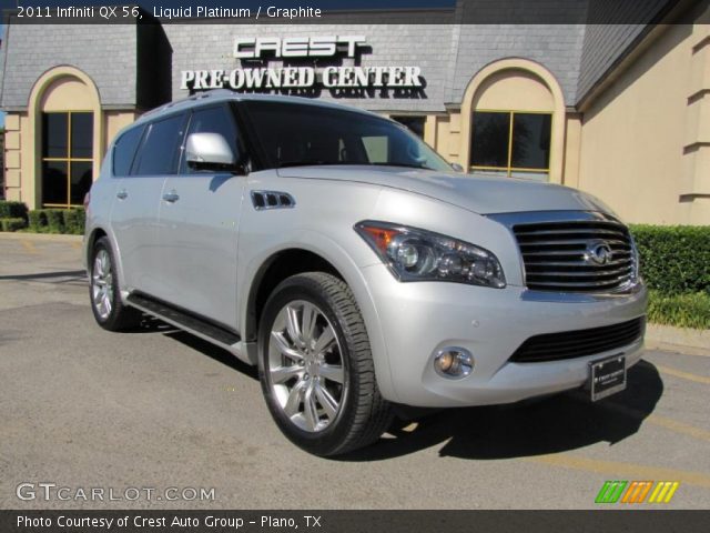 2011 Infiniti QX 56 in Liquid Platinum