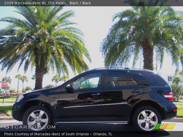 2009 Mercedes-Benz ML 350 4Matic in Black