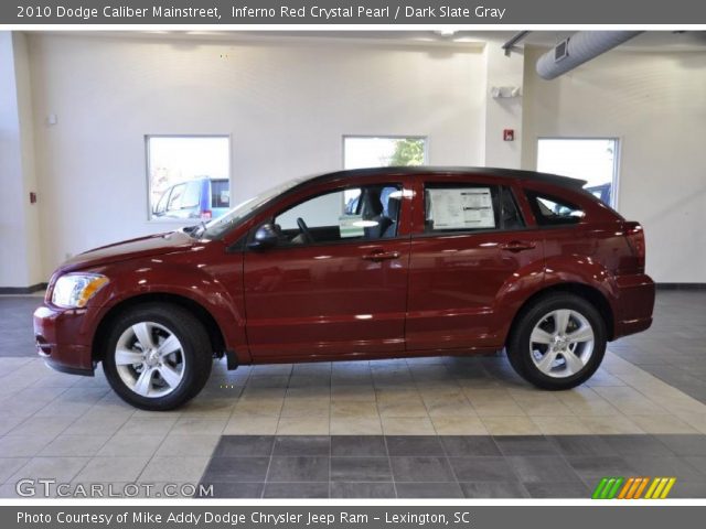 2010 Dodge Caliber Mainstreet in Inferno Red Crystal Pearl