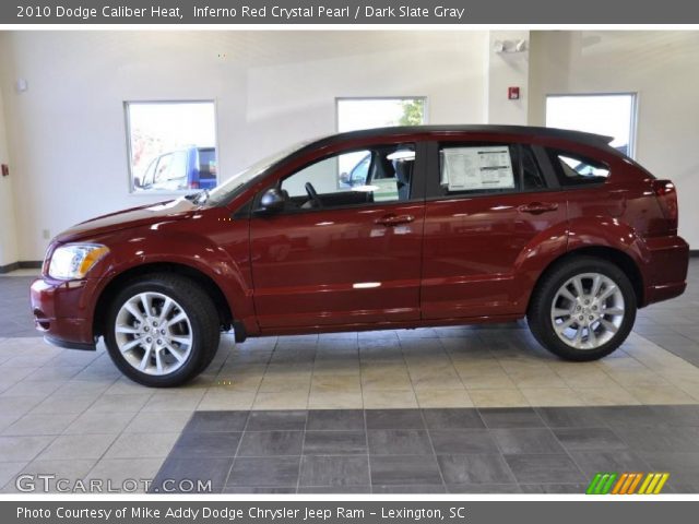 2010 Dodge Caliber Heat in Inferno Red Crystal Pearl