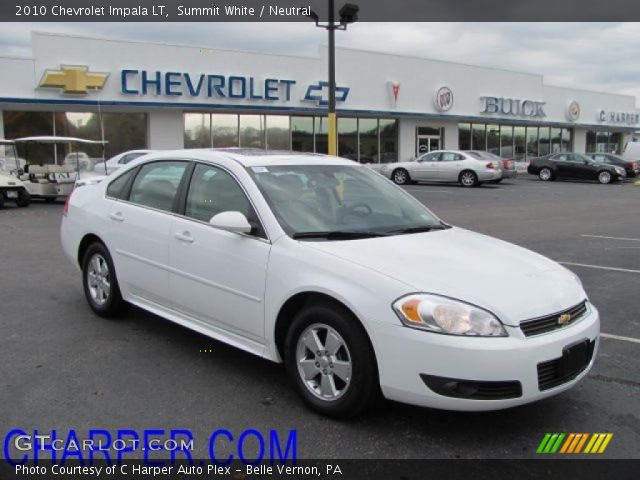 2010 Chevrolet Impala LT in Summit White