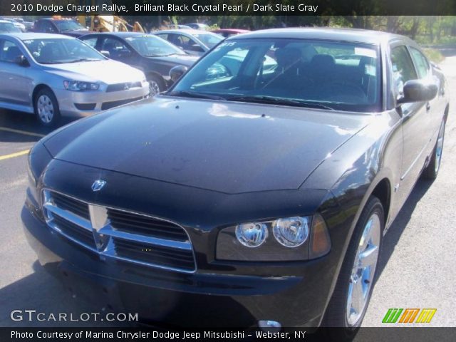 2010 Dodge Charger Rallye in Brilliant Black Crystal Pearl