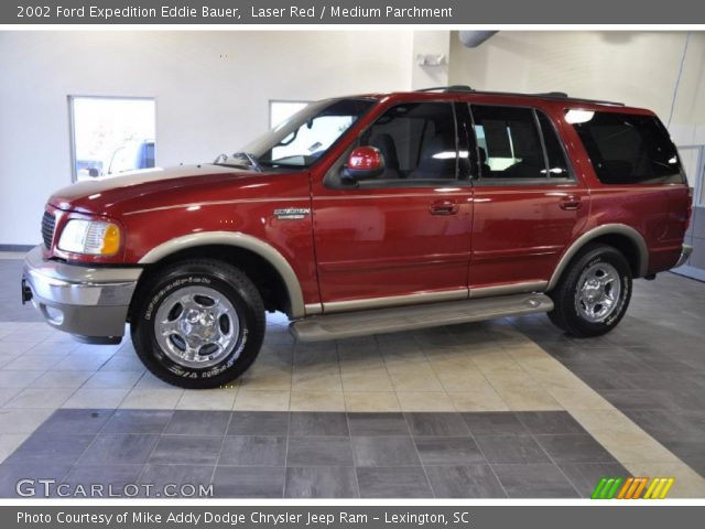 2002 Ford Expedition Eddie Bauer in Laser Red