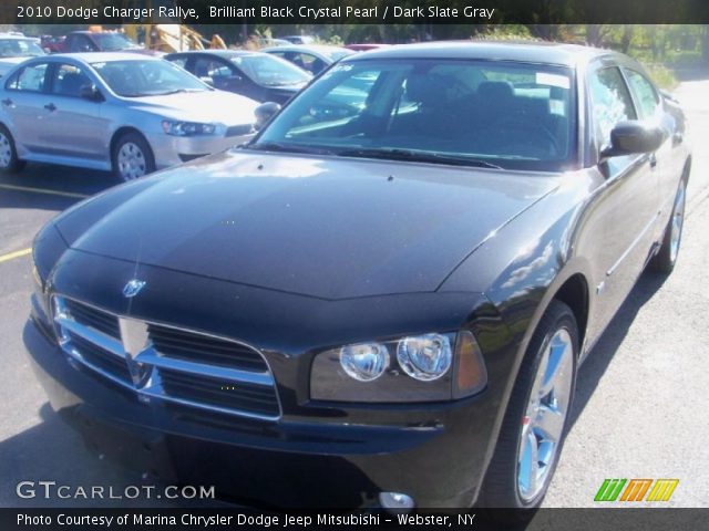2010 Dodge Charger Rallye in Brilliant Black Crystal Pearl