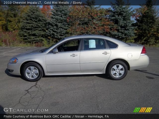 2010 Chevrolet Impala LT in Gold Mist Metallic