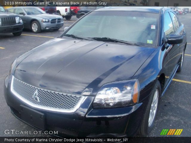 2010 Mitsubishi Galant FE in Kalapana Black