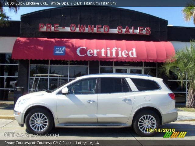 2009 Buick Enclave CXL in White Opal