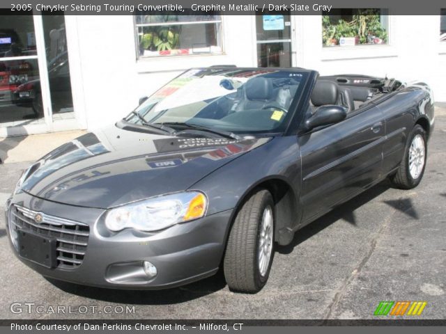 2005 Chrysler Sebring Touring Convertible in Graphite Metallic