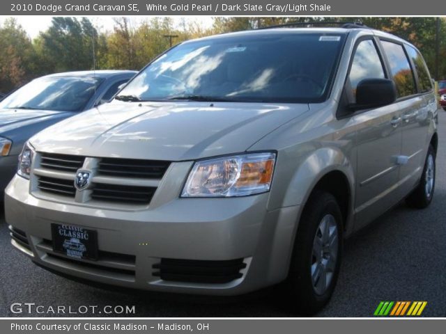 2010 Dodge Grand Caravan SE in White Gold Pearl
