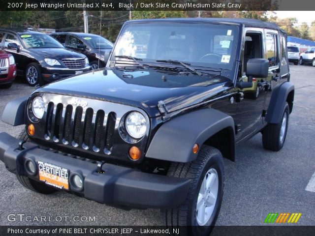 2007 Jeep Wrangler Unlimited X 4x4 in Black