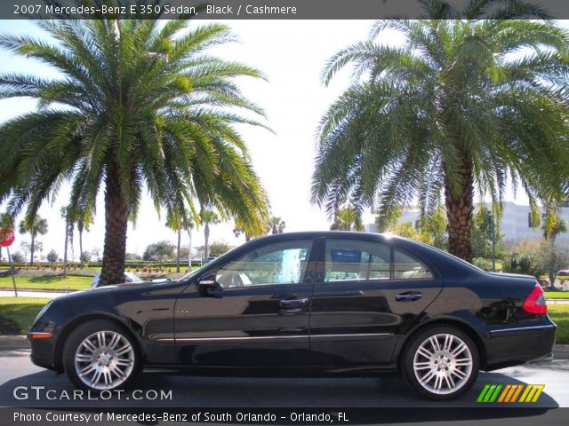 2007 Mercedes-Benz E 350 Sedan in Black