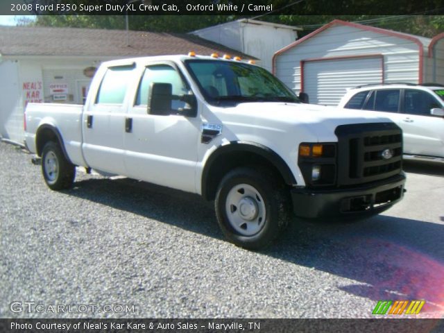 2008 Ford F350 Super Duty XL Crew Cab in Oxford White
