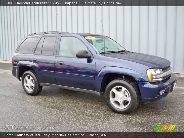 2008 Chevrolet TrailBlazer LS 4x4 in Imperial Blue Metallic