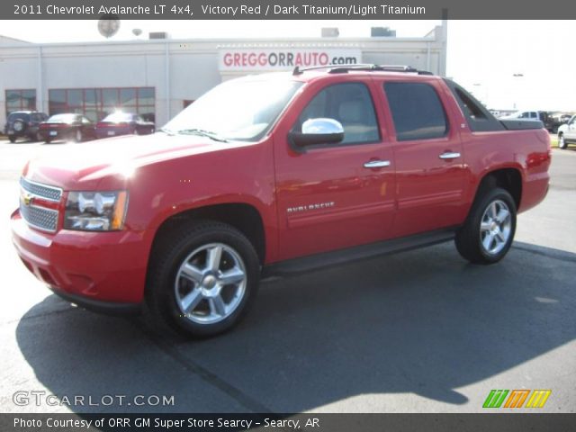 2011 Chevrolet Avalanche LT 4x4 in Victory Red