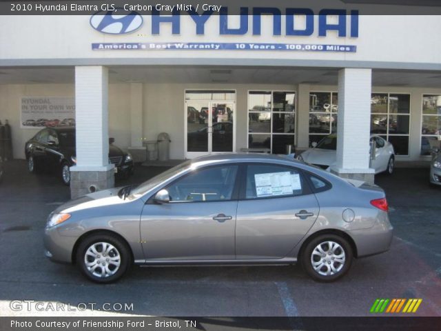 2010 Hyundai Elantra GLS in Carbon Gray Mist