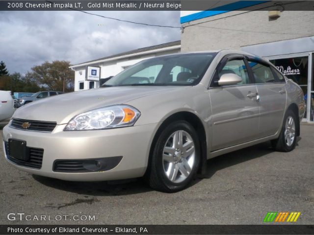 2008 Chevrolet Impala LT in Gold Mist Metallic
