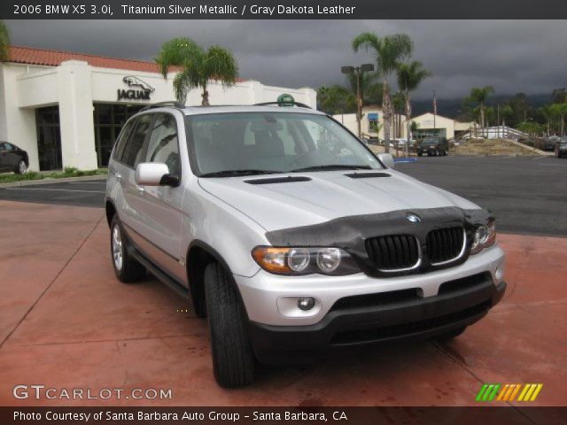 2006 BMW X5 3.0i in Titanium Silver Metallic