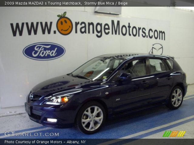 2009 Mazda MAZDA3 s Touring Hatchback in Stormy Blue Mica