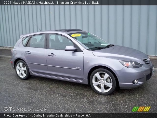 2005 Mazda MAZDA3 s Hatchback in Titanium Gray Metallic