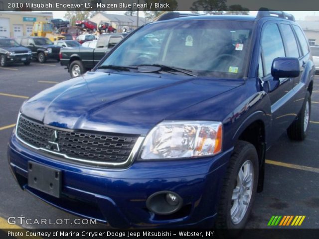 2010 Mitsubishi Endeavor LS in Maizen Blue Pearl