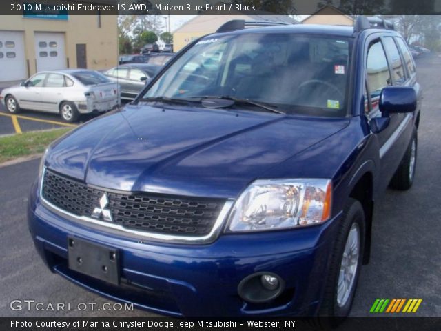 2010 Mitsubishi Endeavor LS AWD in Maizen Blue Pearl