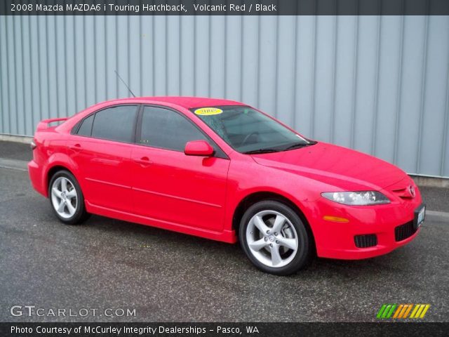 2008 Mazda MAZDA6 i Touring Hatchback in Volcanic Red