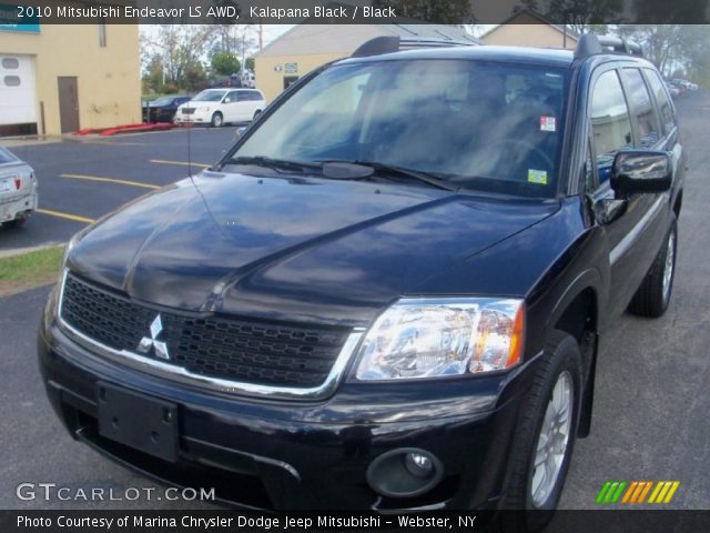 2010 Mitsubishi Endeavor LS AWD in Kalapana Black