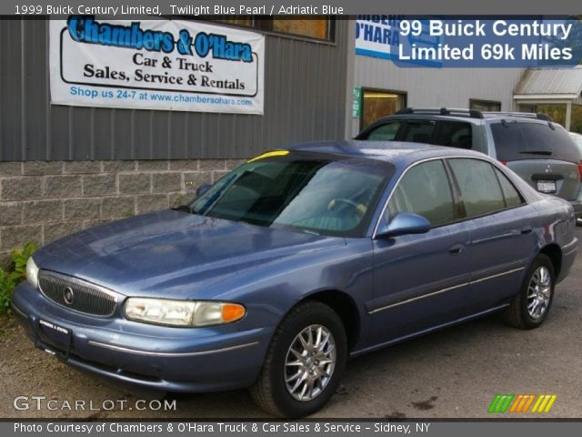 1999 Buick Century Limited in Twilight Blue Pearl