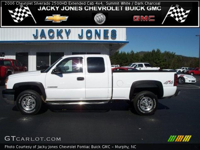 2006 Chevrolet Silverado 2500HD Extended Cab 4x4 in Summit White