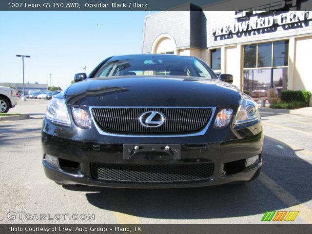 2007 Lexus GS 350 AWD in Obsidian Black