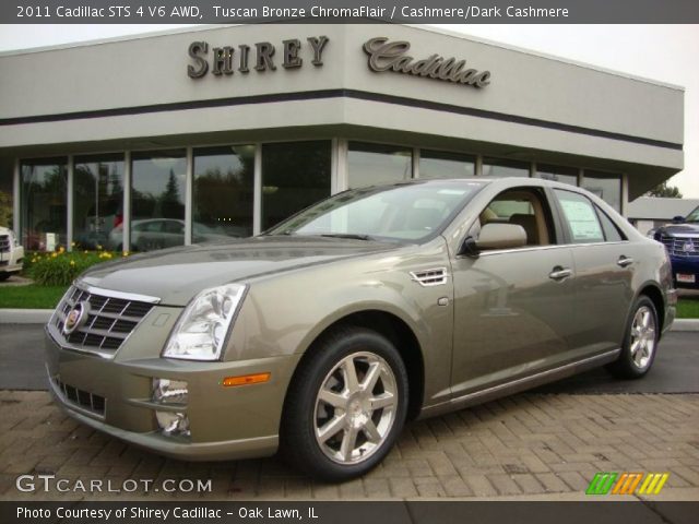 2011 Cadillac STS 4 V6 AWD in Tuscan Bronze ChromaFlair