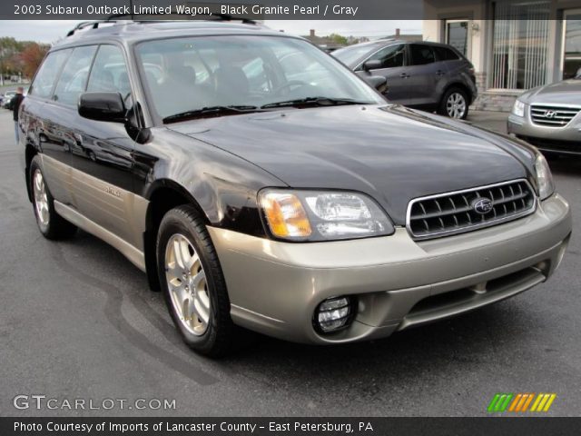 2003 Subaru Outback Limited Wagon in Black Granite Pearl