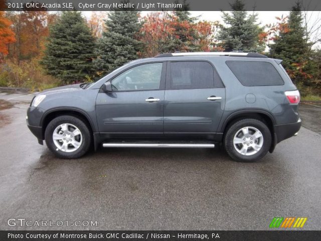 2011 GMC Acadia SLE in Cyber Gray Metallic