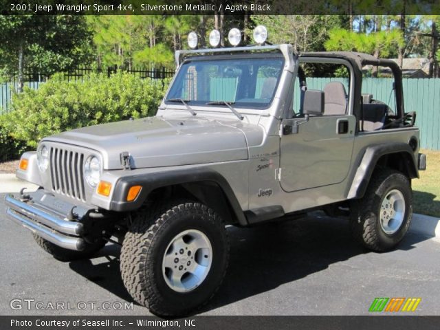 2001 Jeep Wrangler Sport 4x4 in Silverstone Metallic