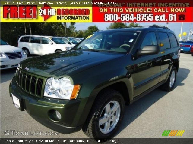 2007 Jeep Grand Cherokee Laredo in Jeep Green Metallic