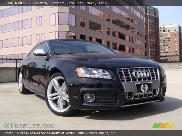 2008 Audi S5 4.2 quattro in Phantom Black Pearl Effect